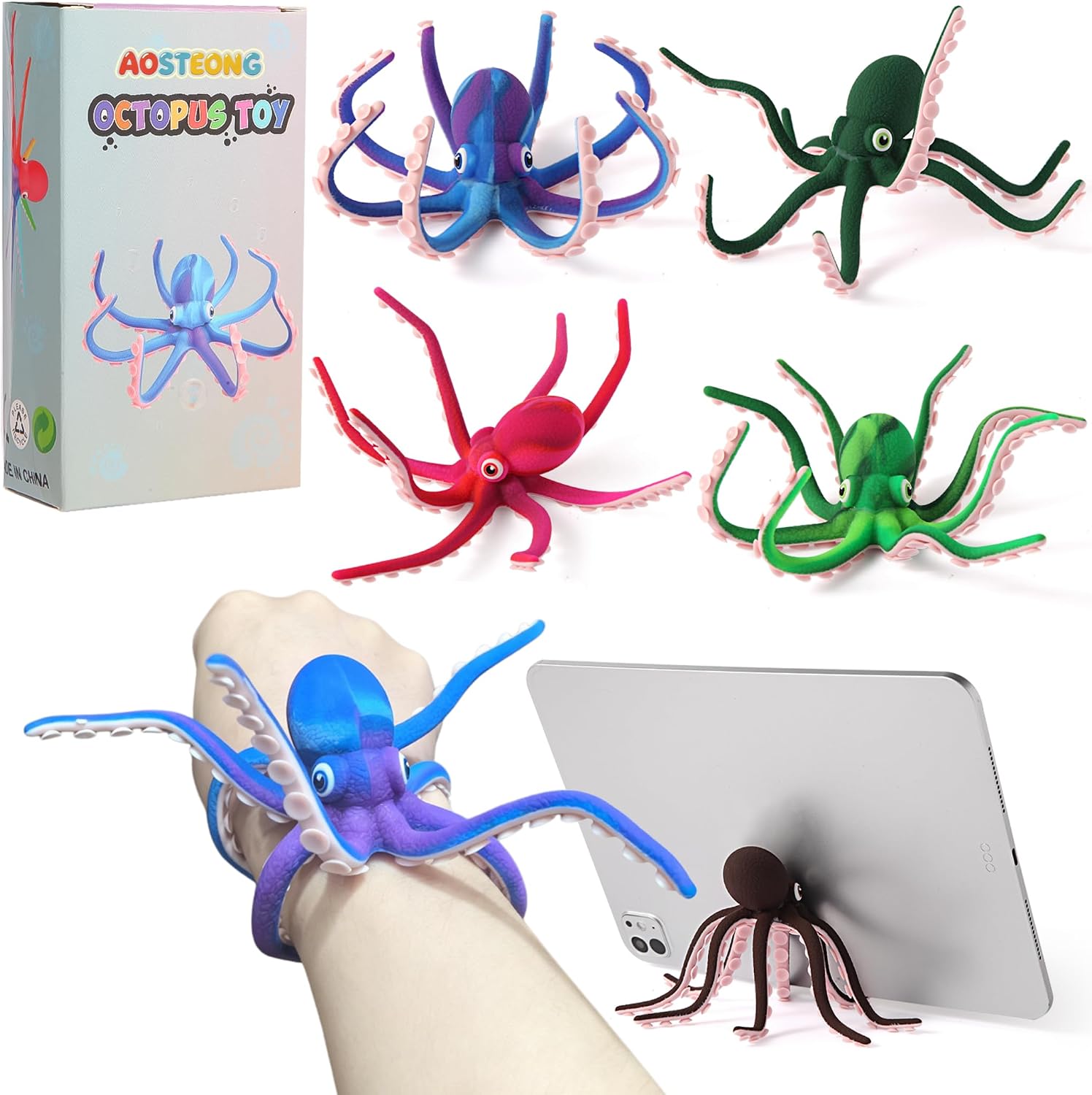 Certified Octopus Fidget Toy Suction Cups — WeirdThingsToBuy weird find