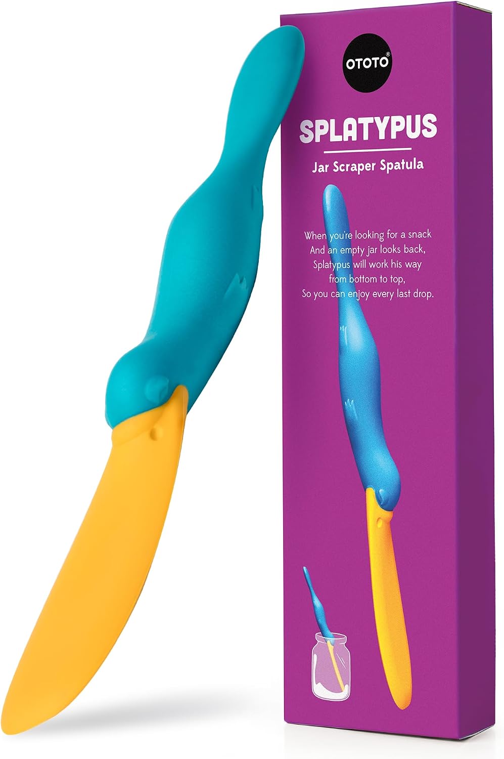 Certified Ototo Splatypus Jar Spatula Scooping — WeirdThingsToBuy weird find