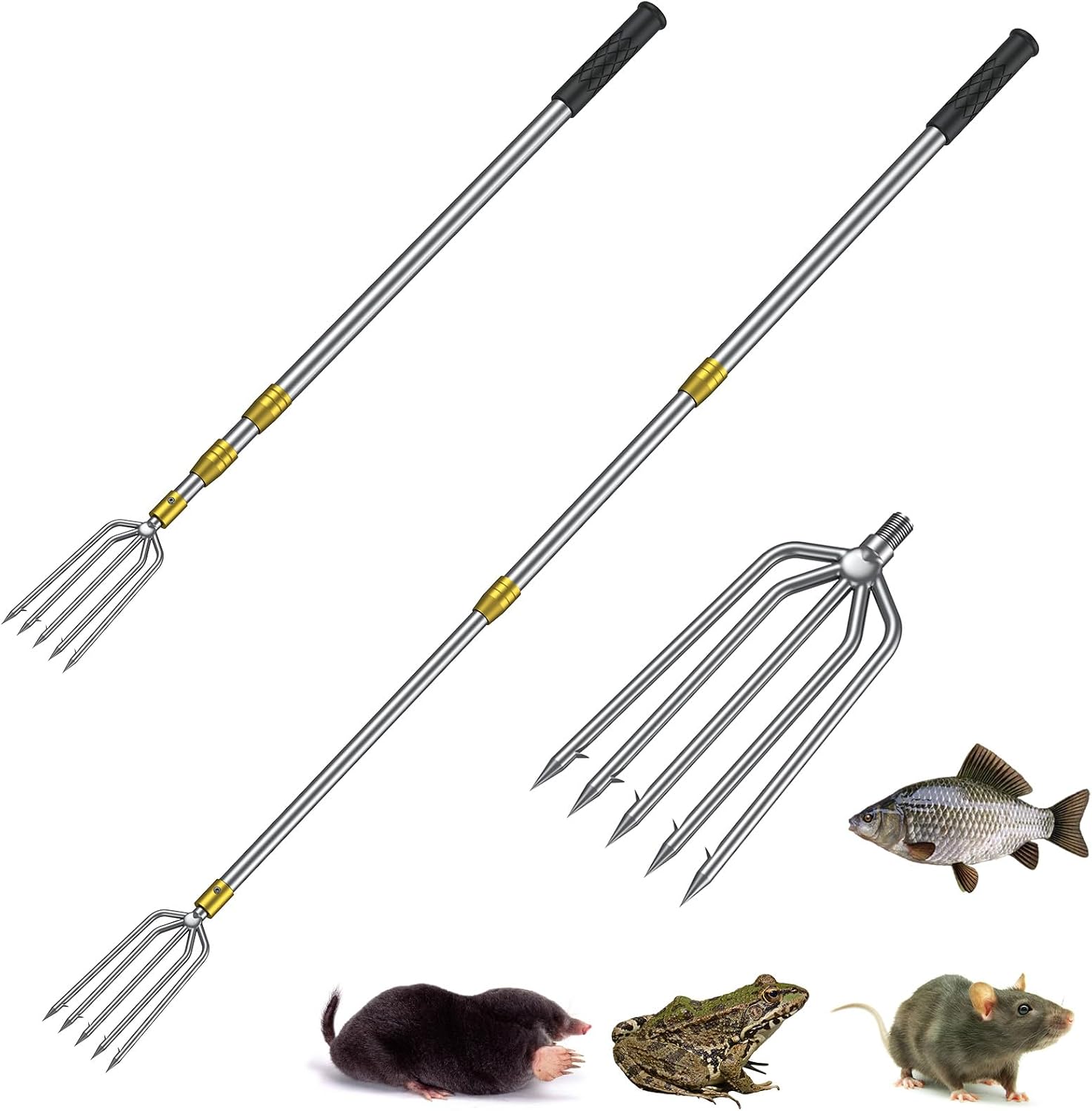 Certified Pawfly Fishing Spear Stainless Steel — WeirdThingsToBuy weird find