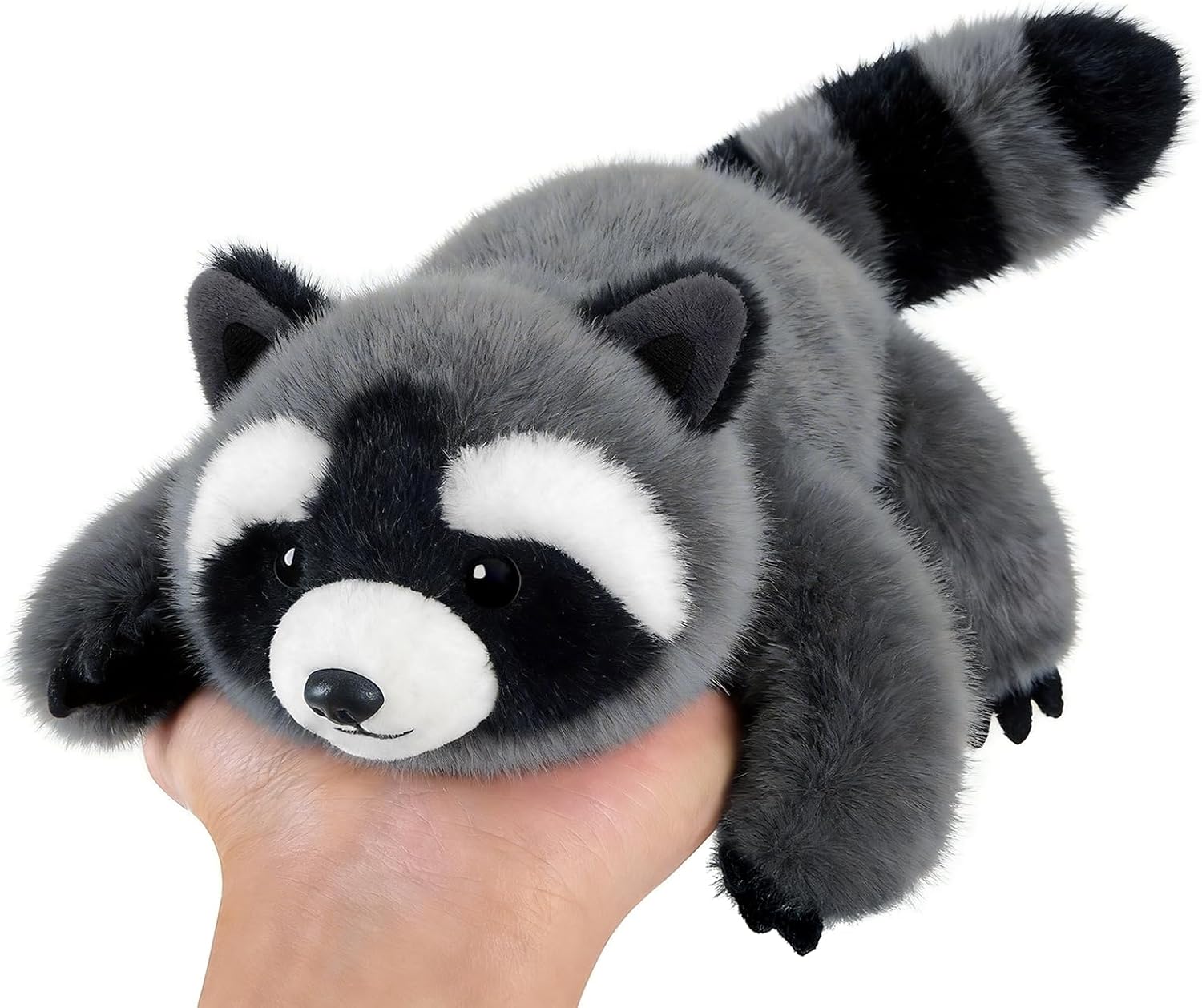 Certified Peach Cat Raccoon Stuffed Animal — WeirdThingsToBuy weird find