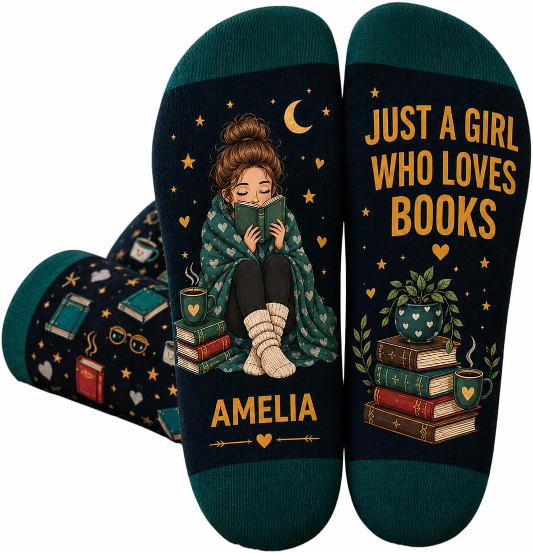 Certified Personalized im Reading Socks Book — WeirdThingsToBuy weird find