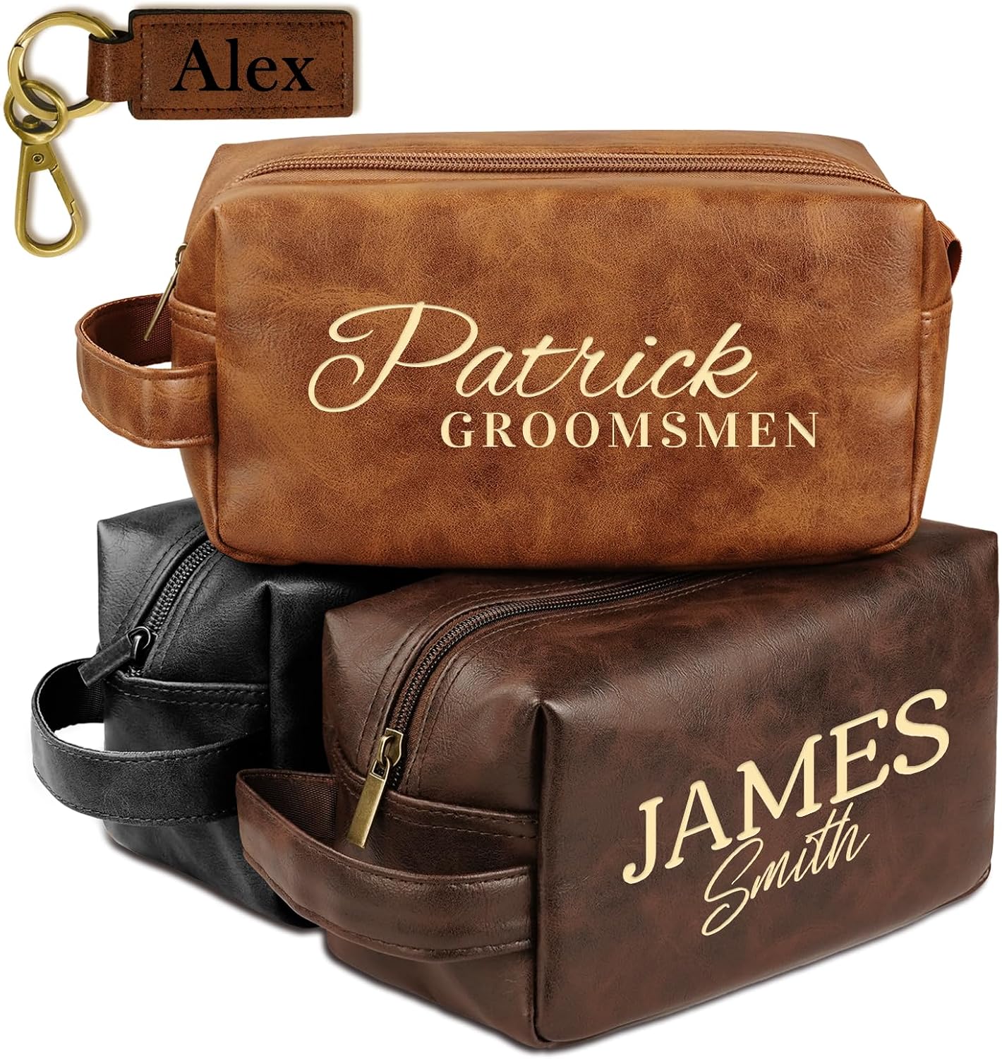 Certified Personalized Toiletry Bag Men Gifts — WeirdThingsToBuy weird find