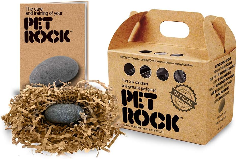 Certified Pet Rock — WeirdThingsToBuy weird find