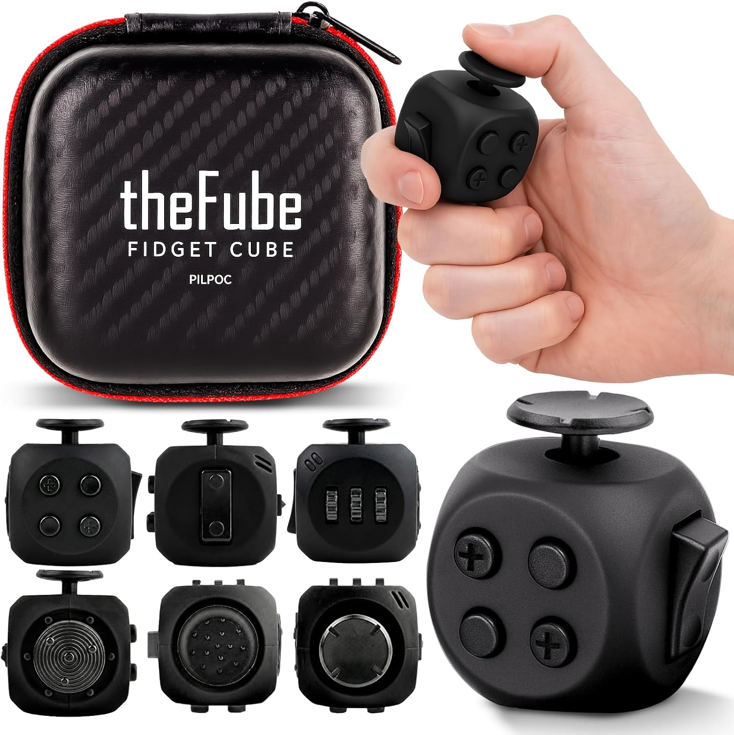 Certified Pilpoc Thefube Fidget Cube Stress — WeirdThingsToBuy weird find