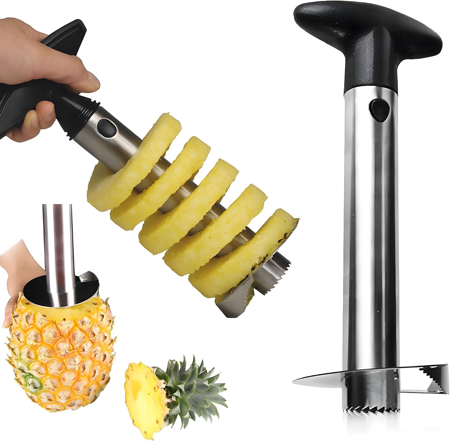 Certified Pineapple Corer Slicer — WeirdThingsToBuy weird find
