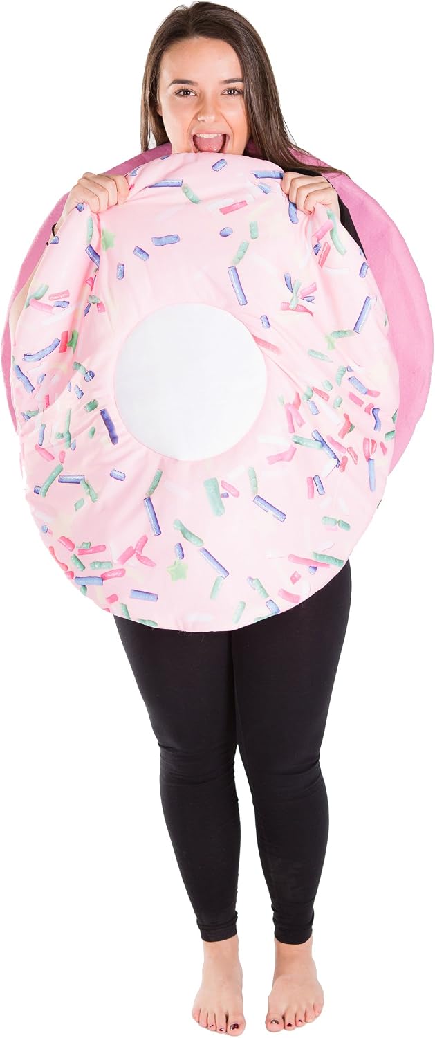 Certified Pink Donut Sprinkles Costume Adults — WeirdThingsToBuy weird find