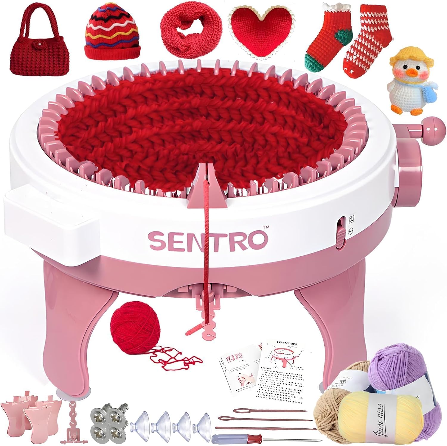 Certified Pkhouhyi Sentro Knitting Machine Sentro — WeirdThingsToBuy weird find
