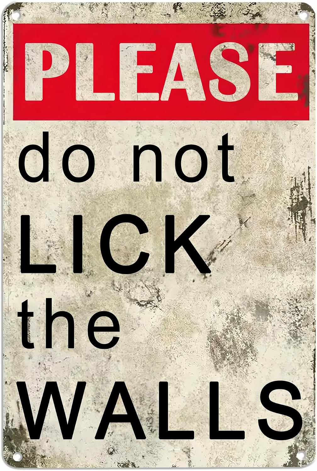 Certified Please do Not Lick The — WeirdThingsToBuy weird find
