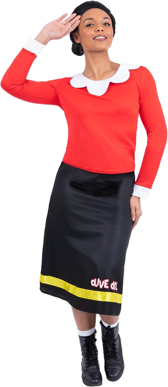 Certified Popeye Olive Oyl Costume — WeirdThingsToBuy weird find