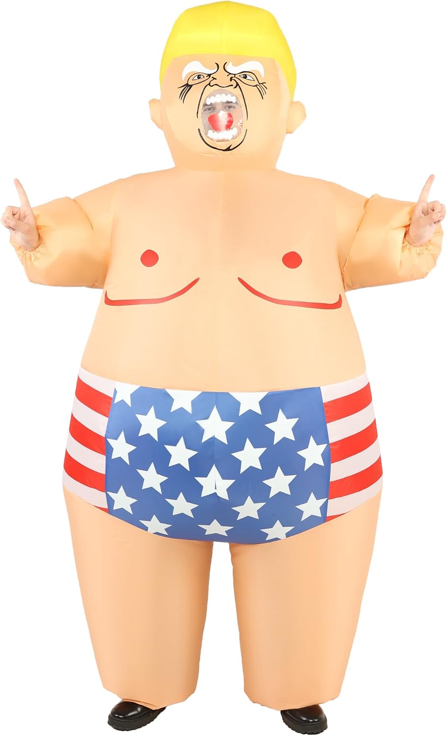 Certified President Inflatable Costume Adults Funny — WeirdThingsToBuy weird find