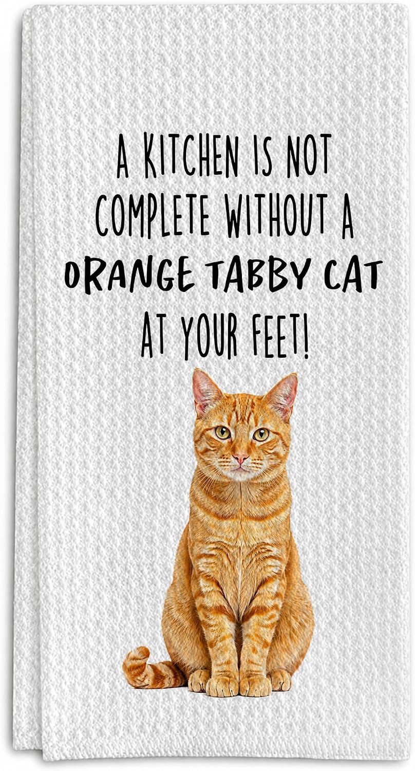 Certified Pseuaudo Orange Tabby Cat Kitchen — WeirdThingsToBuy weird find