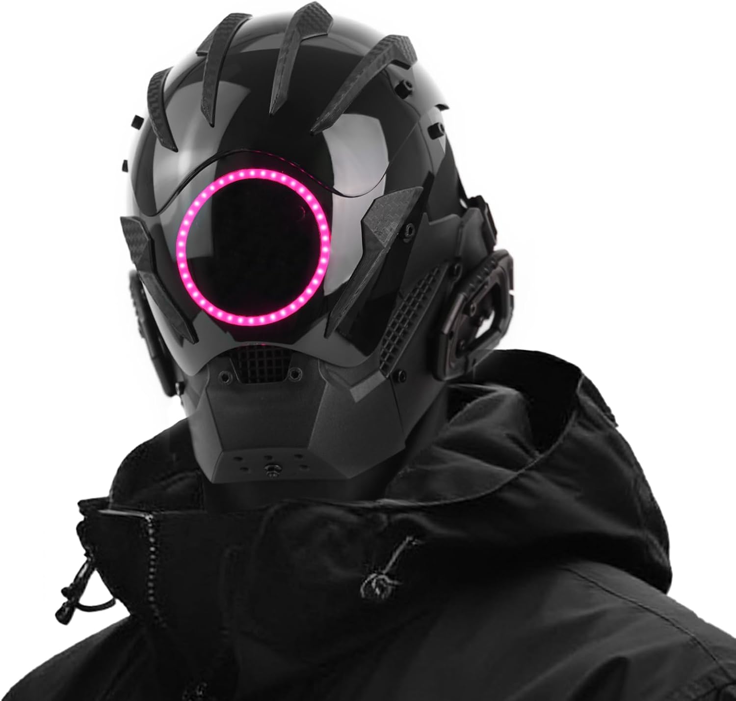 Certified Punk Led Mask Futuristic Techwear — WeirdThingsToBuy weird find
