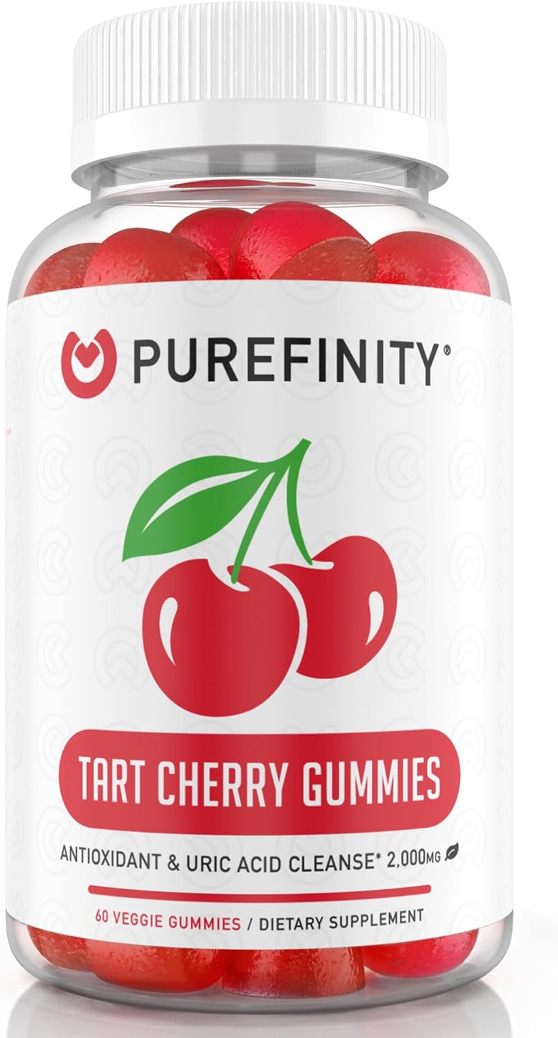 Certified Purefinity Tart Cherry Gummies Uric — WeirdThingsToBuy weird find