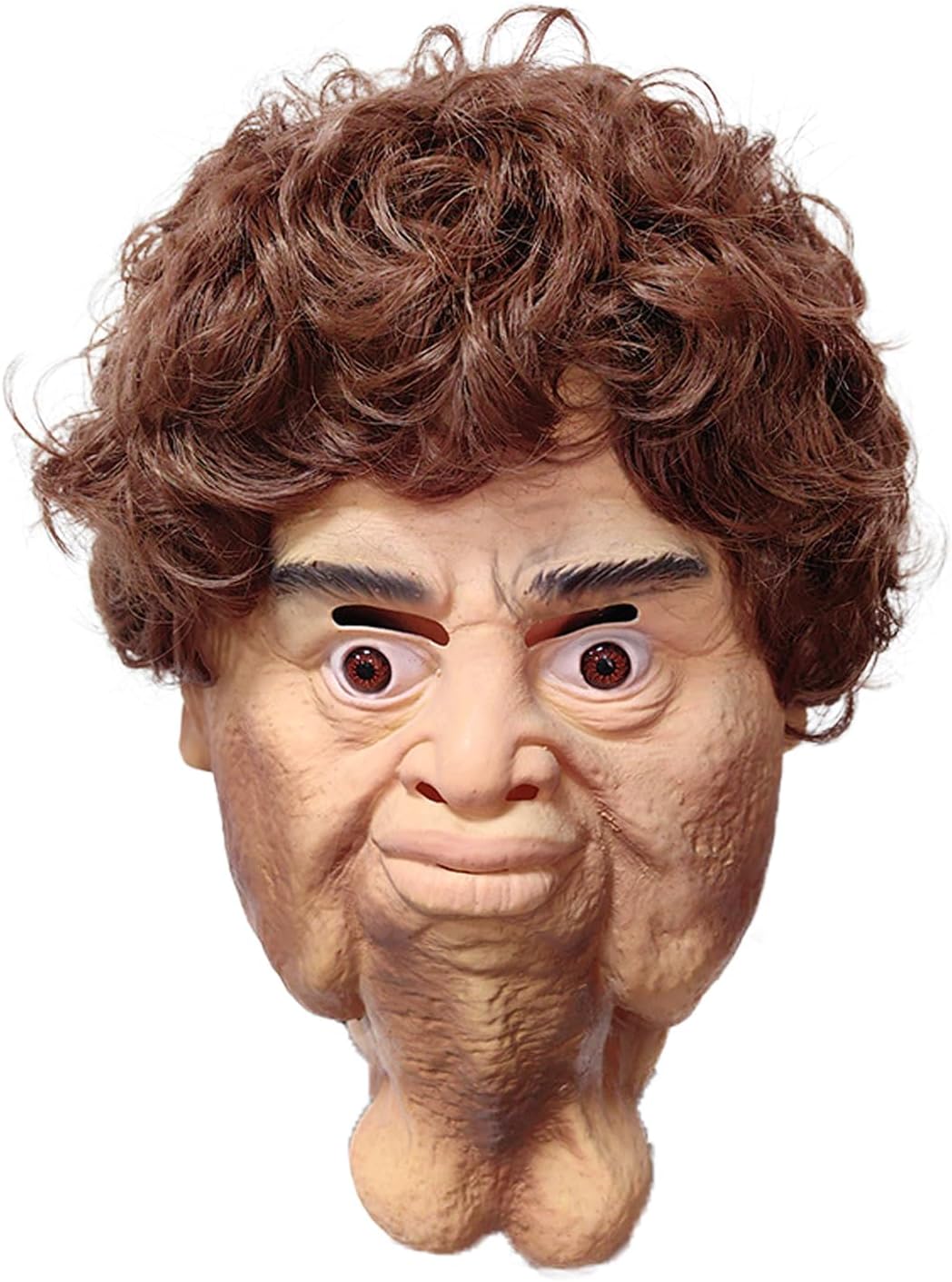 Certified Realistic Old Man Mask Terrifying — WeirdThingsToBuy weird find