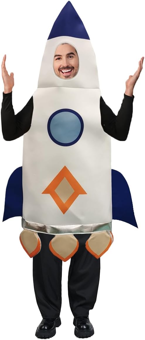 Certified Rocket Ship Halloween Costume Space — WeirdThingsToBuy weird find