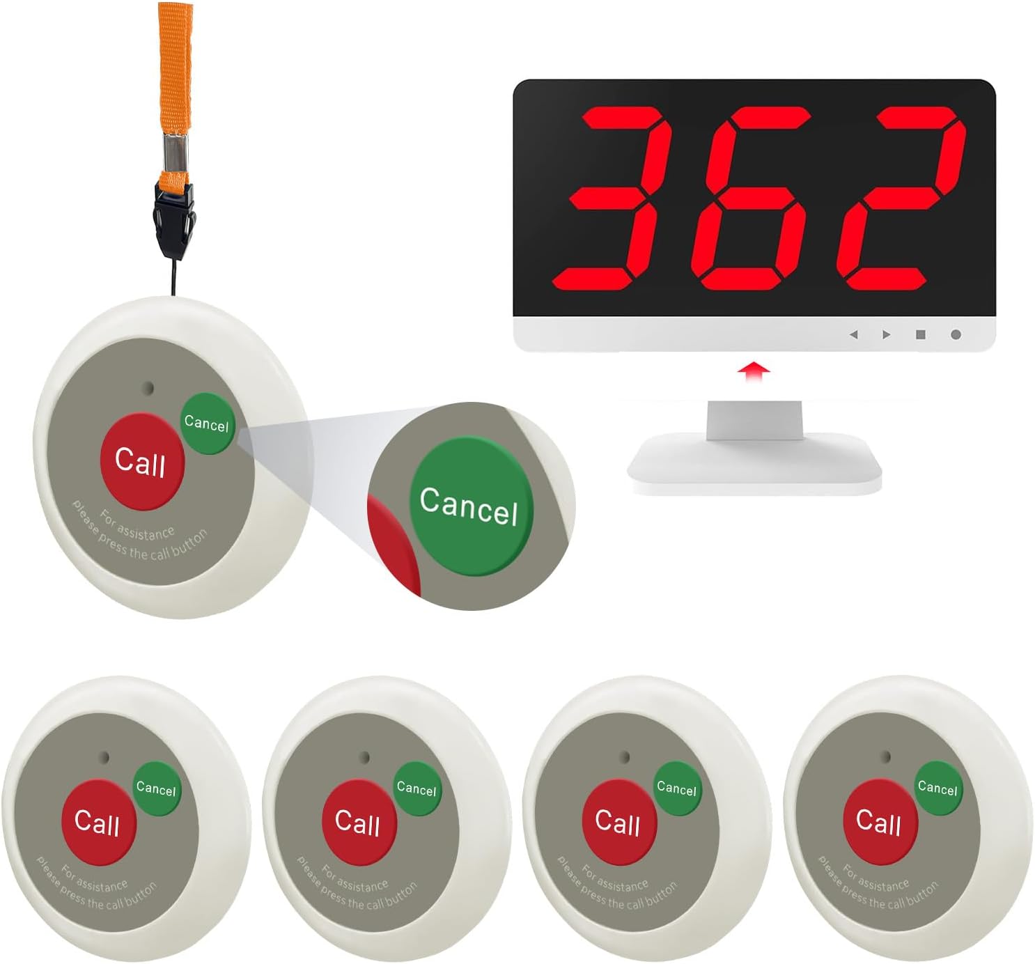 Certified Savvymate Caregiver Call Button Wireless — WeirdThingsToBuy weird find