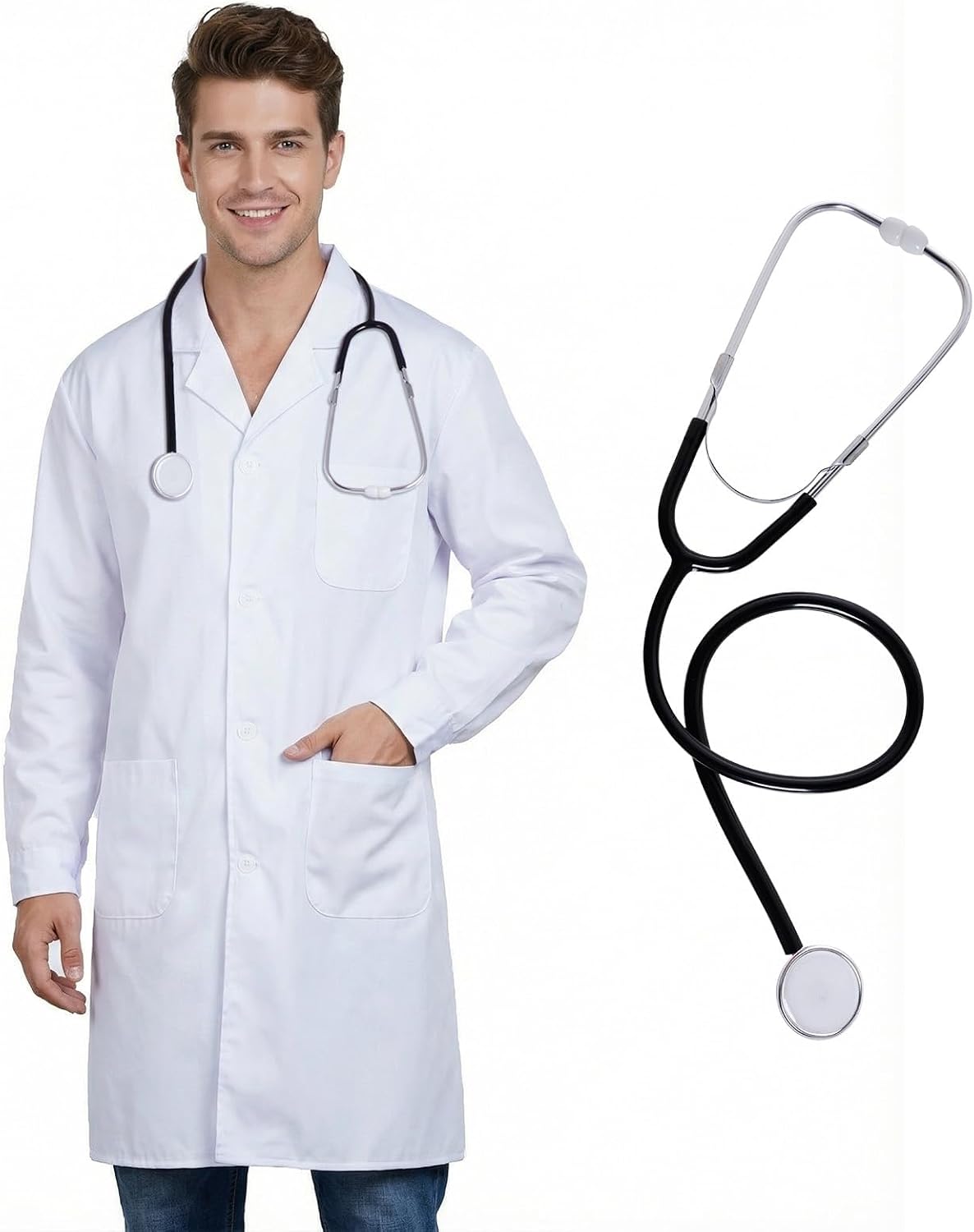 Certified Scientist Doctor Costume Women Men — WeirdThingsToBuy weird find