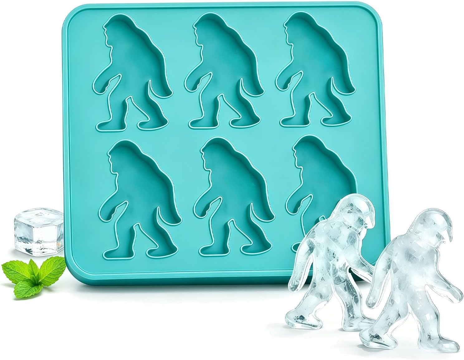 Certified Silicone Bigfoot Ice Molds — WeirdThingsToBuy weird find