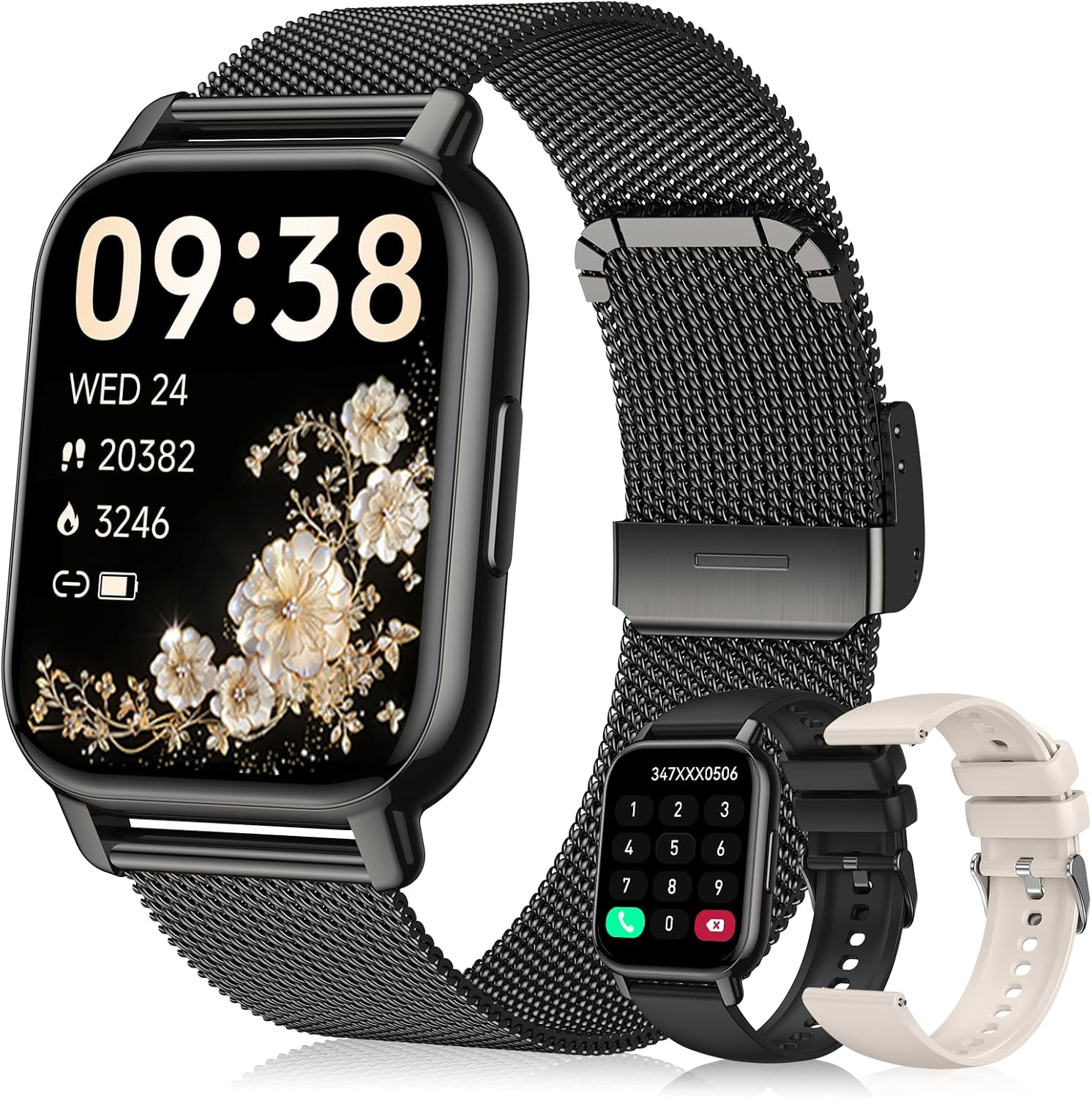 Certified Smart Watch Women 3 Bands — WeirdThingsToBuy weird find