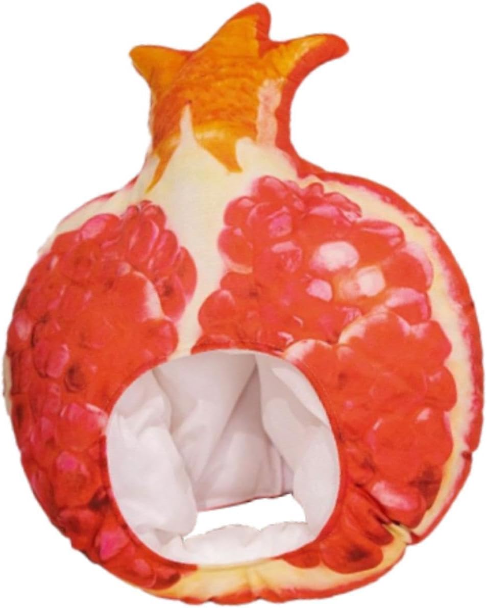 Certified Soft Pomegranate Hat Headwear Photo — WeirdThingsToBuy weird find