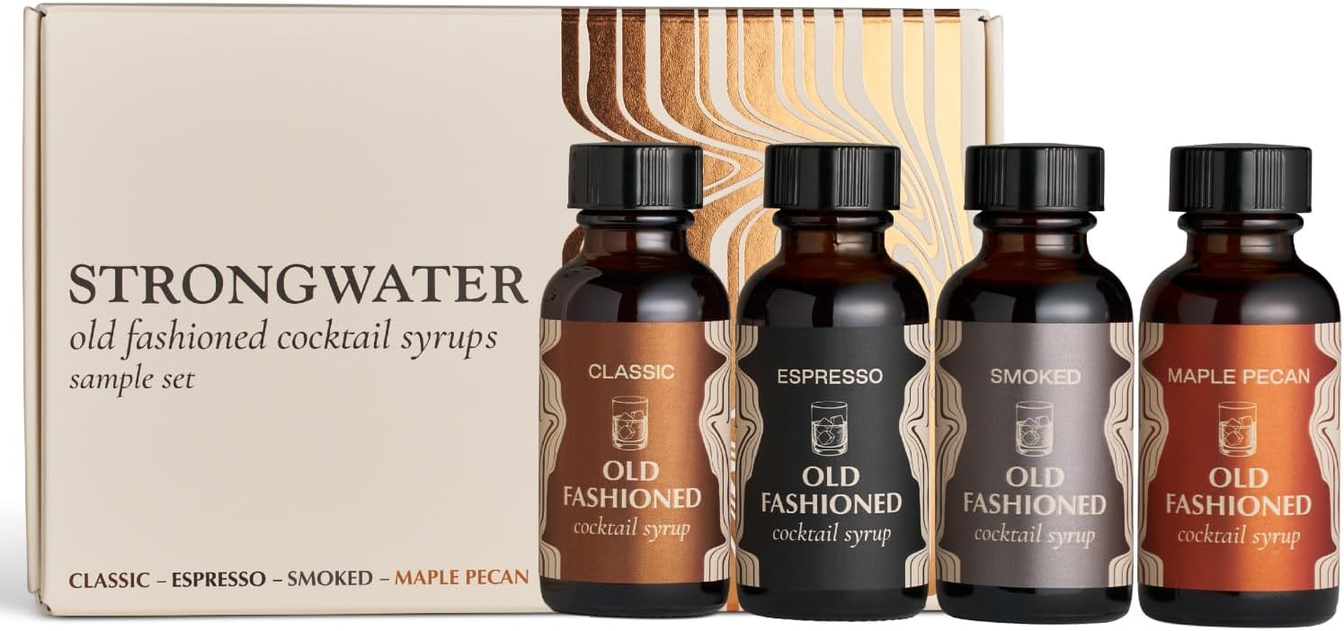 Certified Strongwater Old Fashioned Mix Sampler — WeirdThingsToBuy weird find