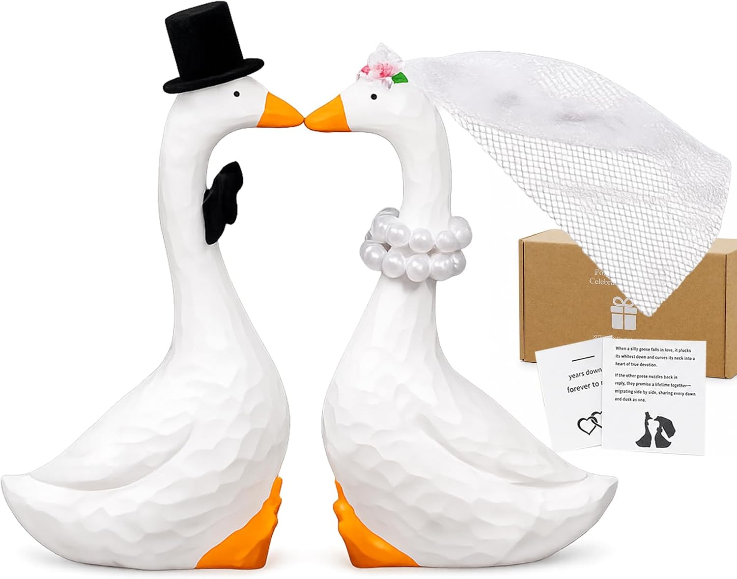 Certified Sutimas Funny Goose Wedding Cake — WeirdThingsToBuy weird find