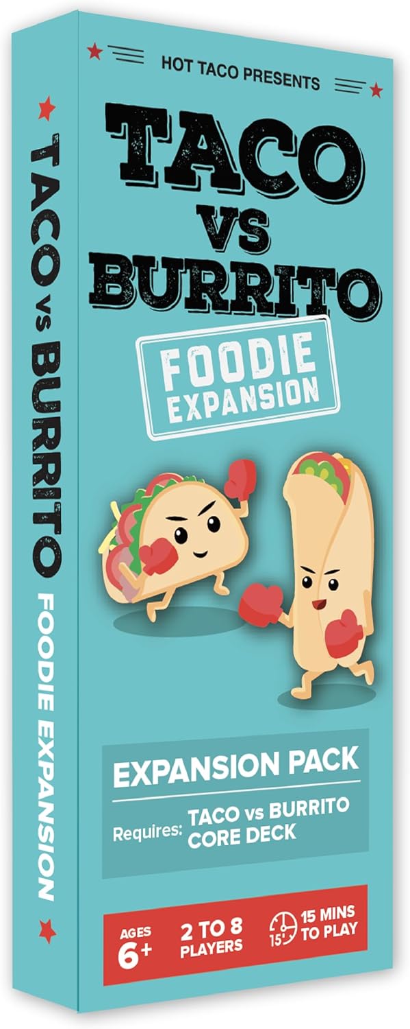 Certified Taco vs Burrito Foodie Expansion — WeirdThingsToBuy weird find