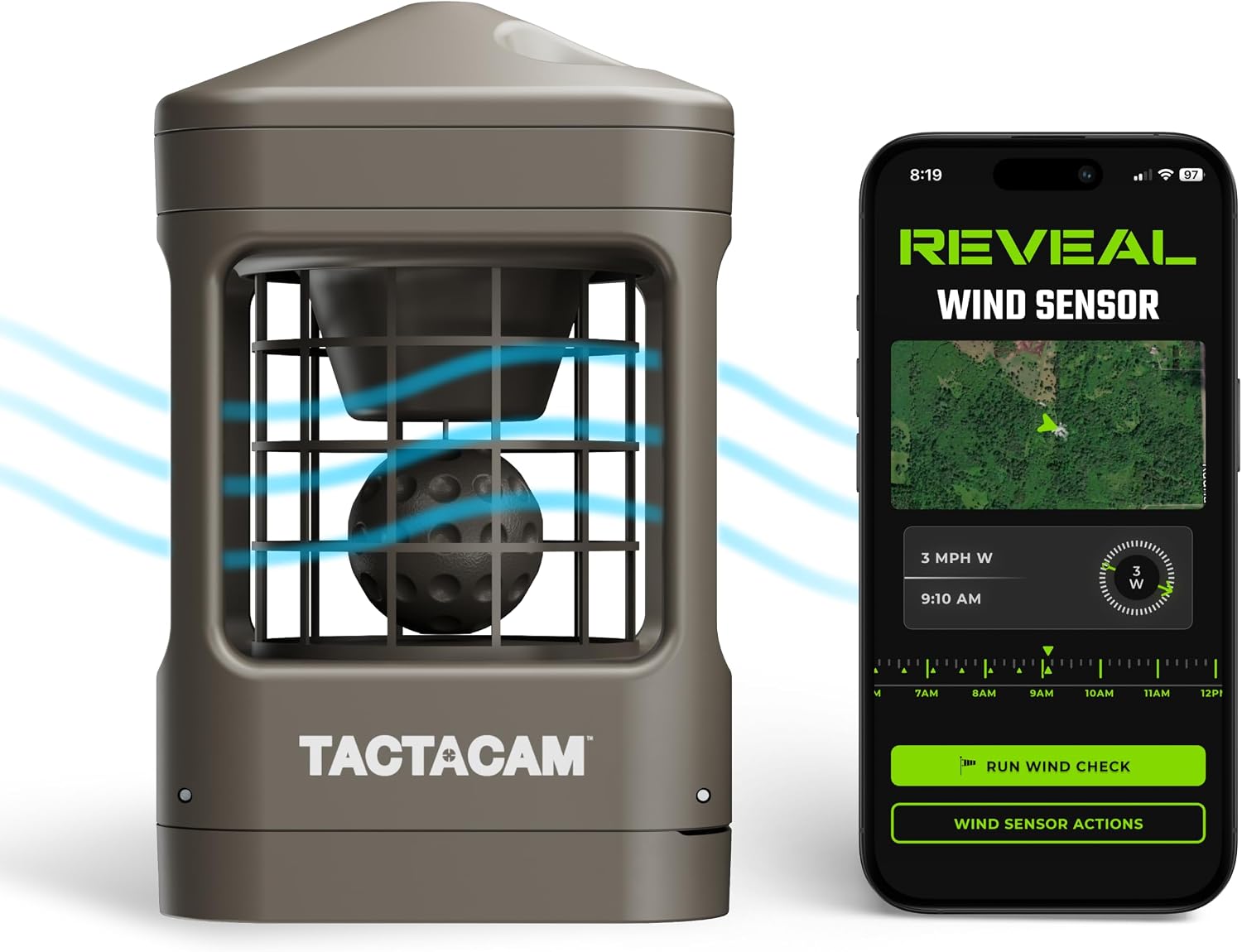 Certified Tactacam Reveal Wind Sensor Real — WeirdThingsToBuy weird find