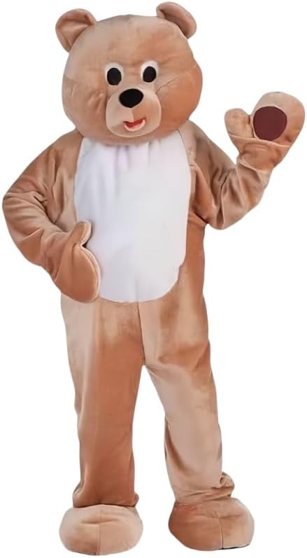 Certified Teddy Bear Mascot Costume Adult — WeirdThingsToBuy weird find