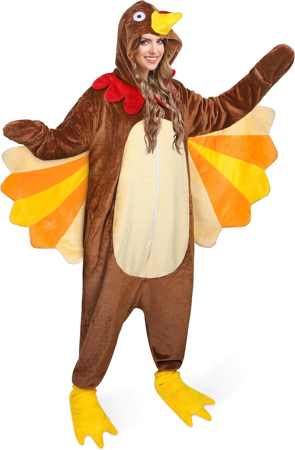 Certified Thanksgiving Turkey Adult Onesie Turkey — WeirdThingsToBuy weird find