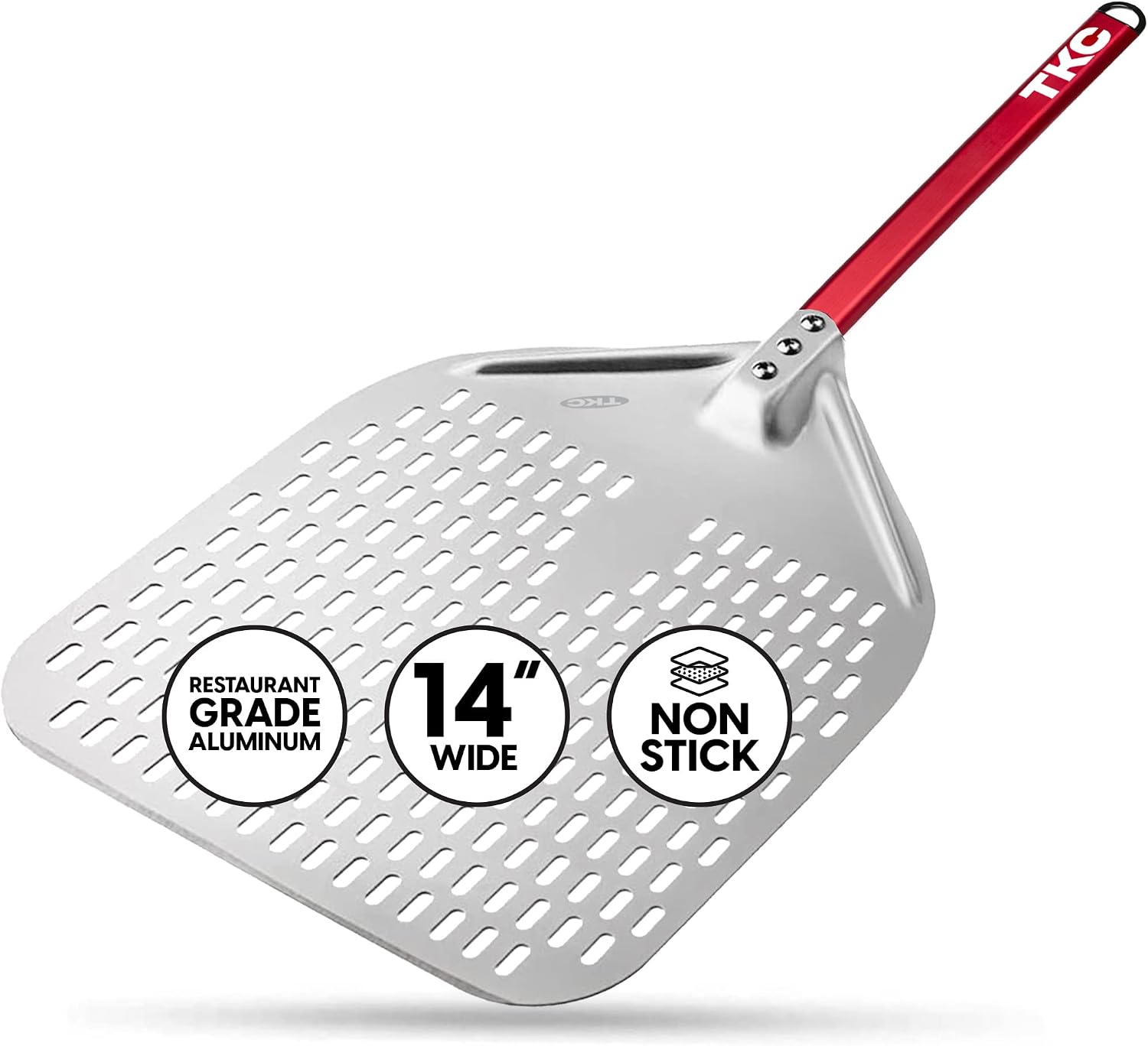 Certified Tkc 14 Perforated Pizza Peel — WeirdThingsToBuy weird find