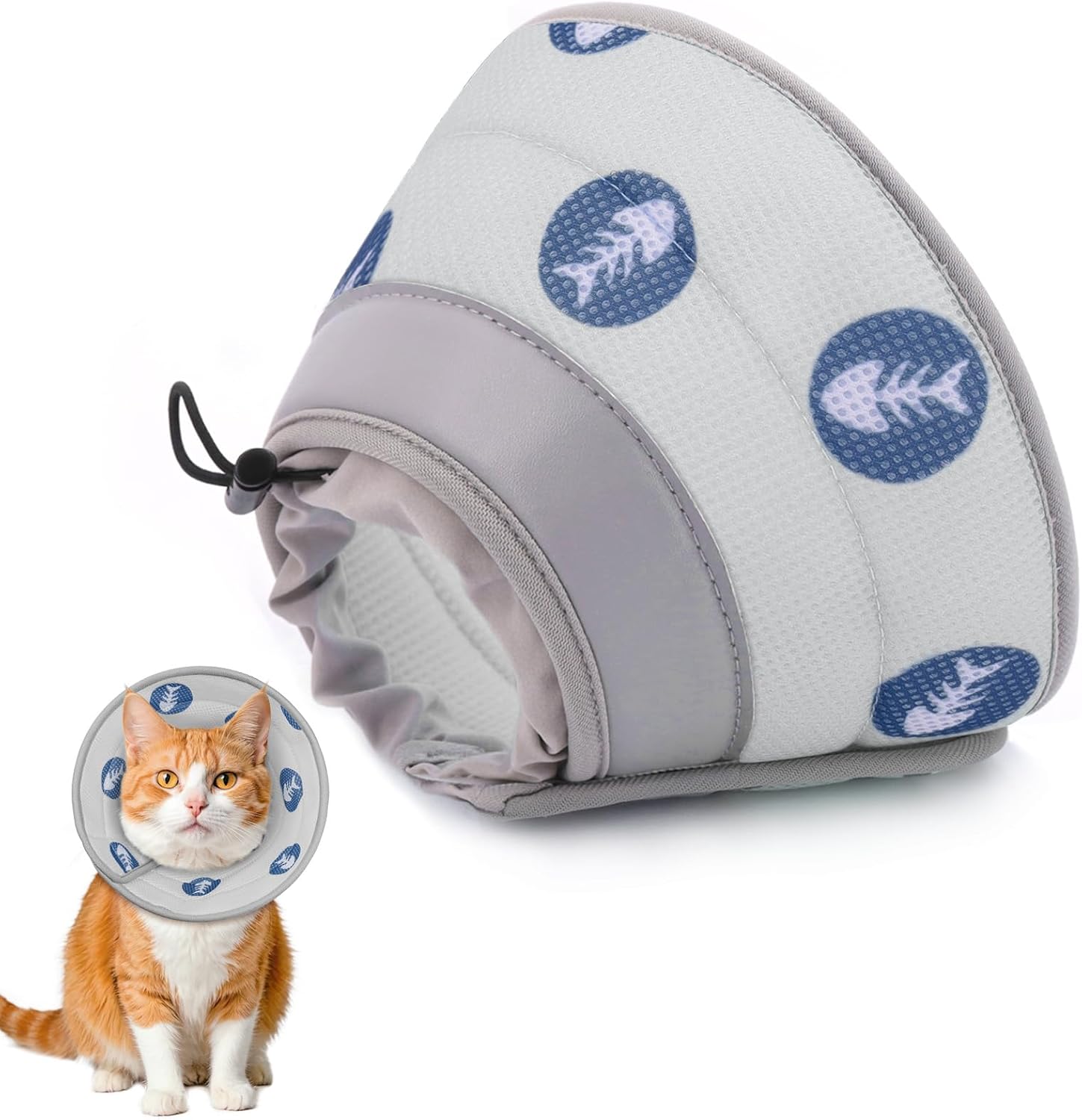 Certified Toptakeit Cat Cone Collar Soft — WeirdThingsToBuy weird find