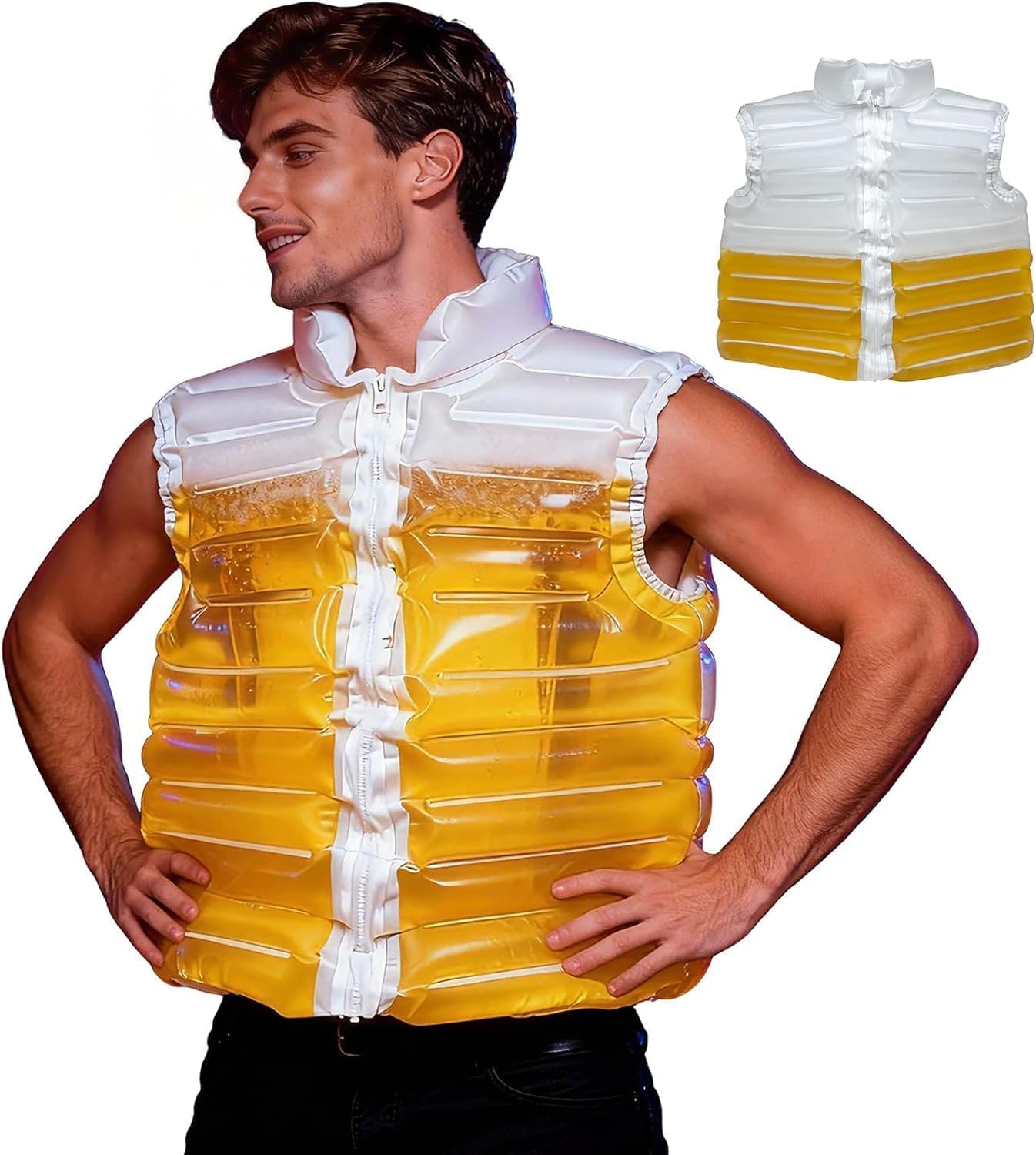 Certified Transparent Leakproof Beer Jacket Straw — WeirdThingsToBuy weird find