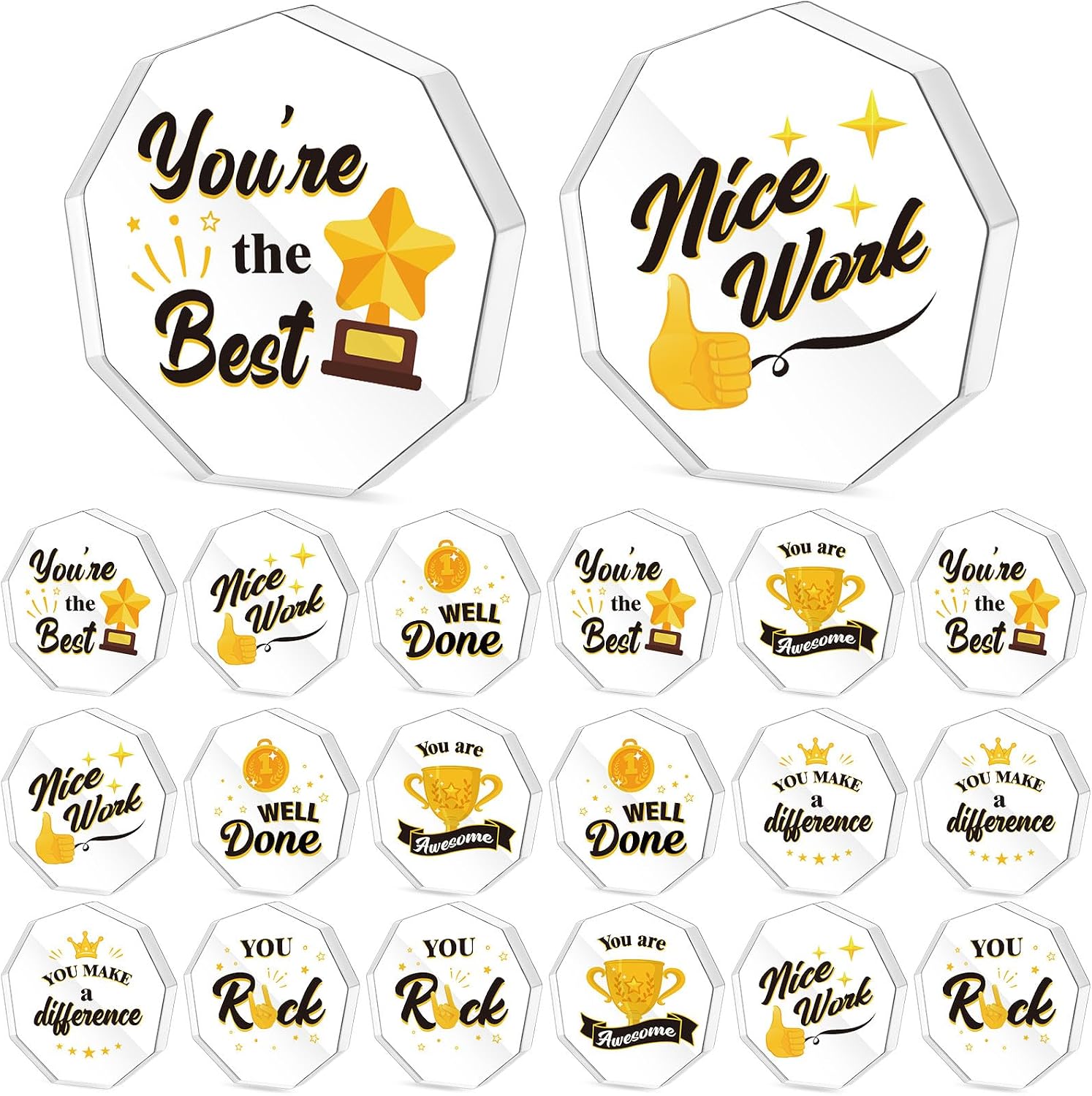 Certified Treela 18 Acrylic Appreciation Awards — WeirdThingsToBuy weird find