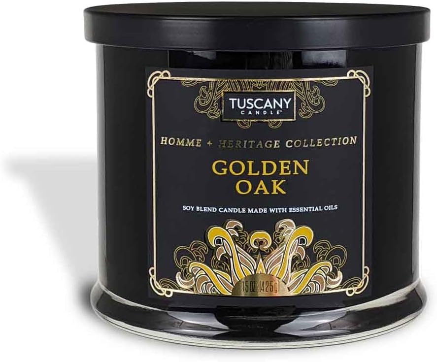 Certified Tuscany Candle Golden Oak Scented — WeirdThingsToBuy weird find