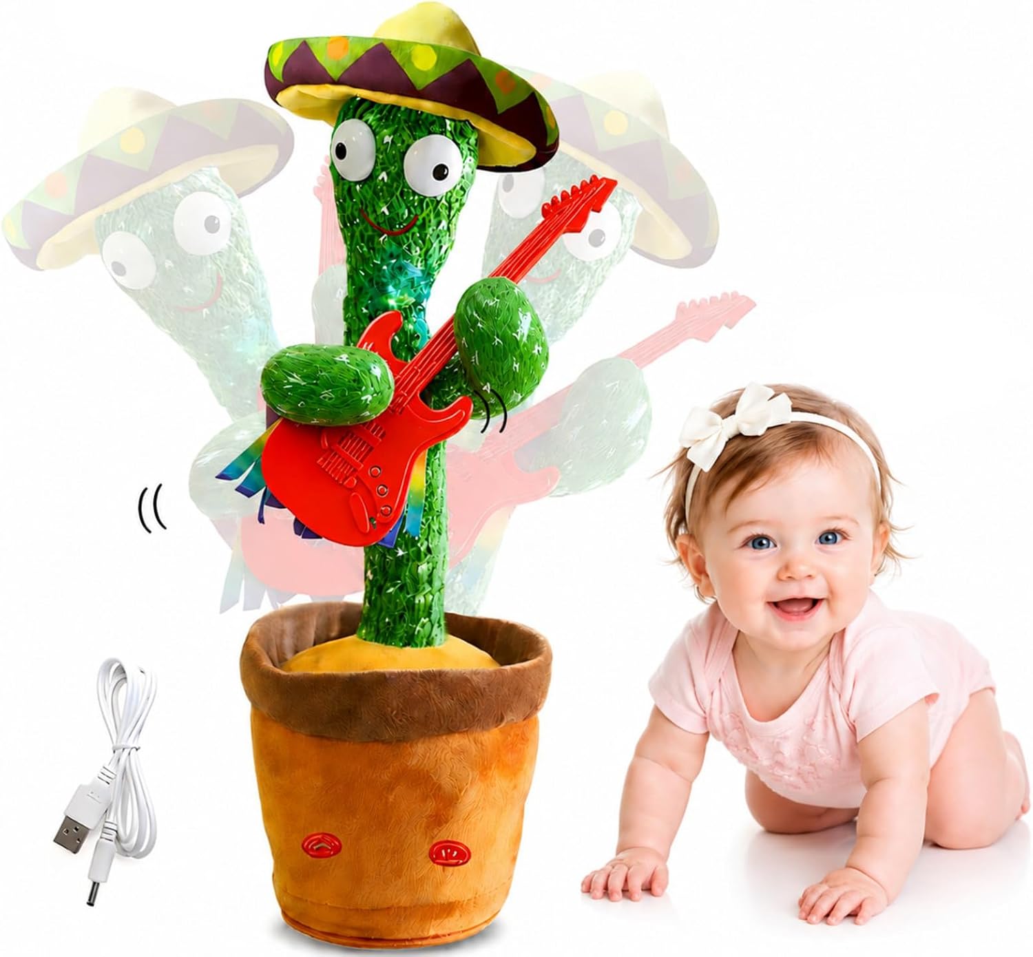 Certified Umikool Direct Dancing Talking Cactus — WeirdThingsToBuy weird find