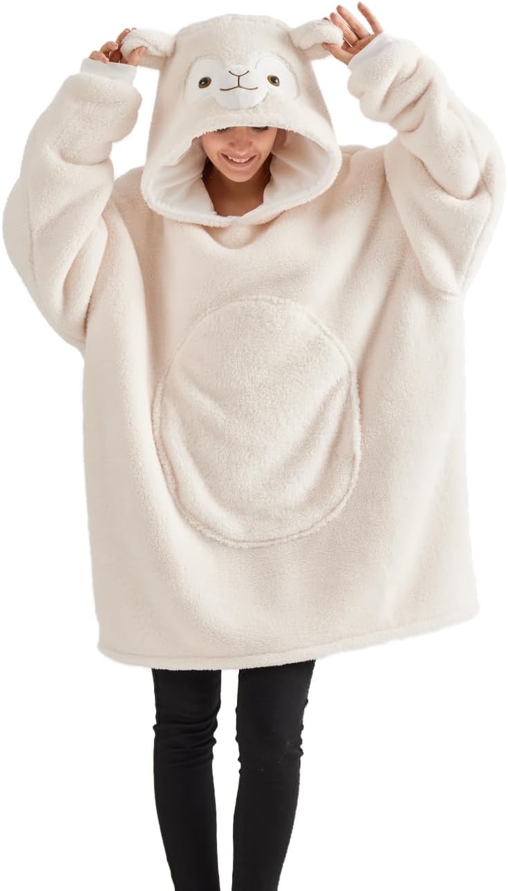 Certified Unisex Animal Hoodie Pullover Costume — WeirdThingsToBuy weird find