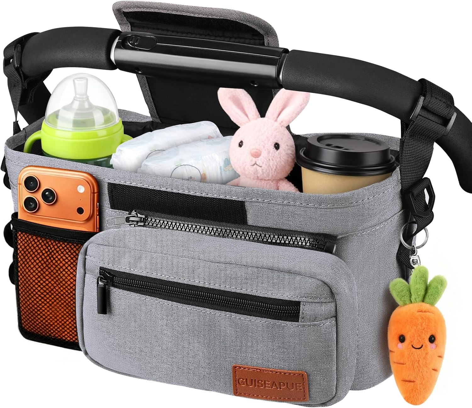 Certified Universal Stroller Caddy Cup Holder — WeirdThingsToBuy weird find