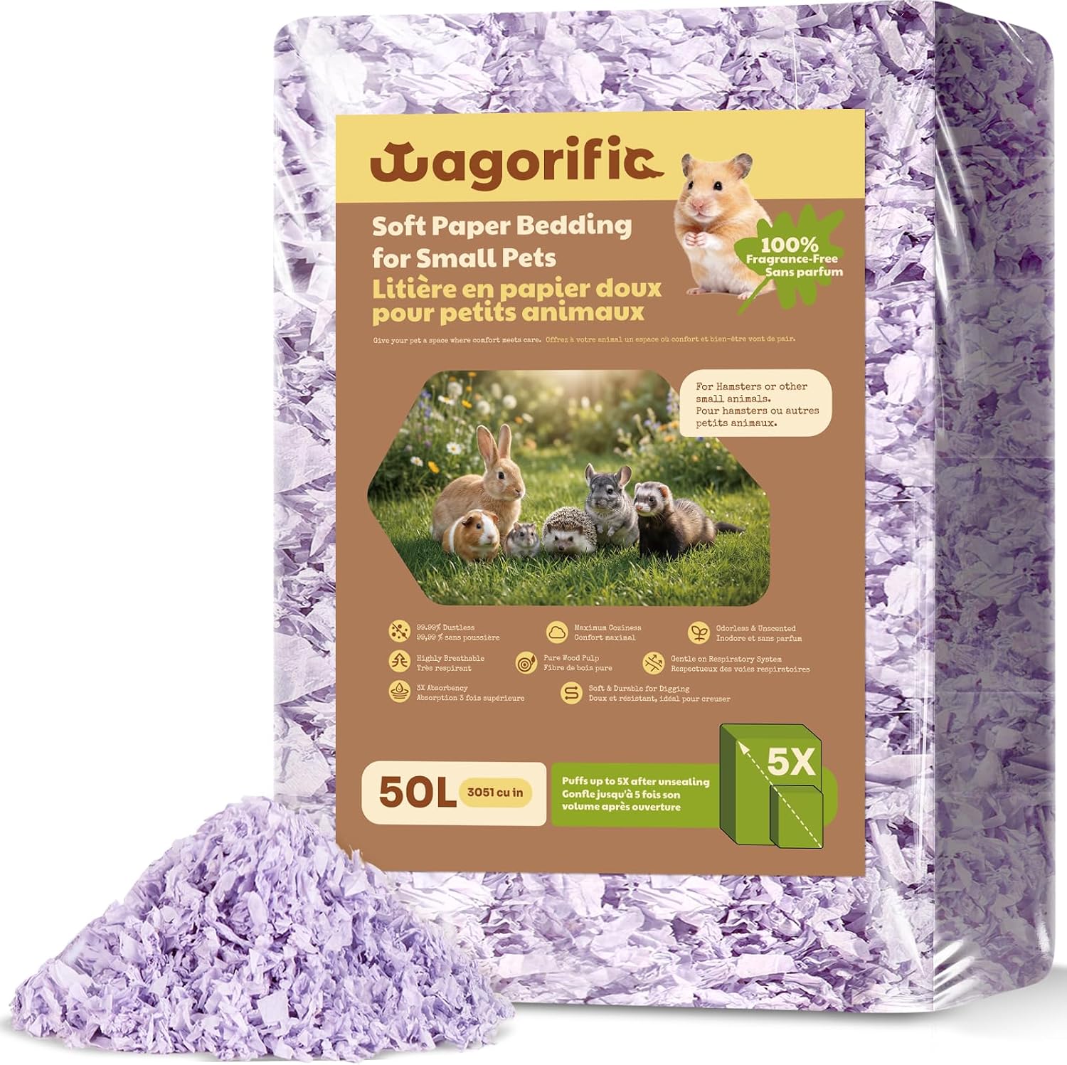 Certified Wagorific Small Animal Bedding Hamster — WeirdThingsToBuy weird find