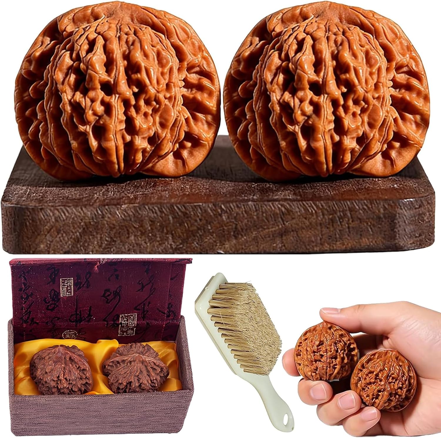 Certified Wenwan Walnuts Wenwan Walnut Set — WeirdThingsToBuy weird find