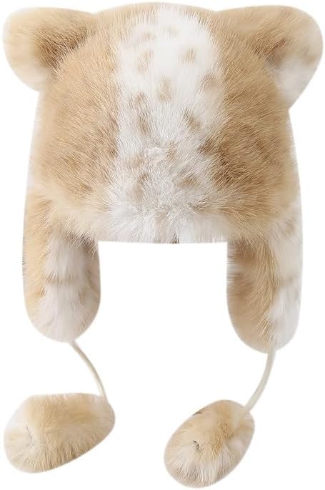 Certified Winter Fuzzy Hat Cute Animal — WeirdThingsToBuy weird find