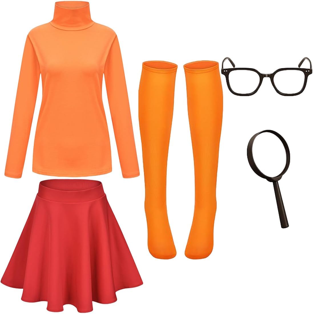 Certified Women Halloween Orange Costume Orange — WeirdThingsToBuy weird find