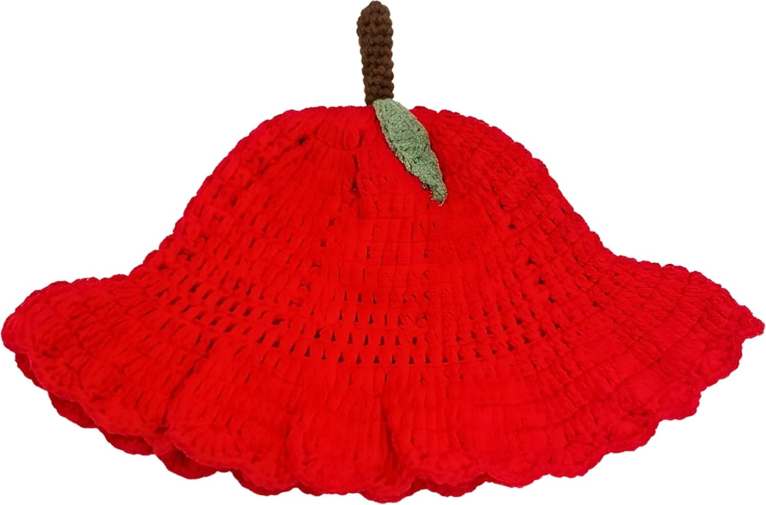 Certified Womens Knitted Apple Hat Costume — WeirdThingsToBuy weird find