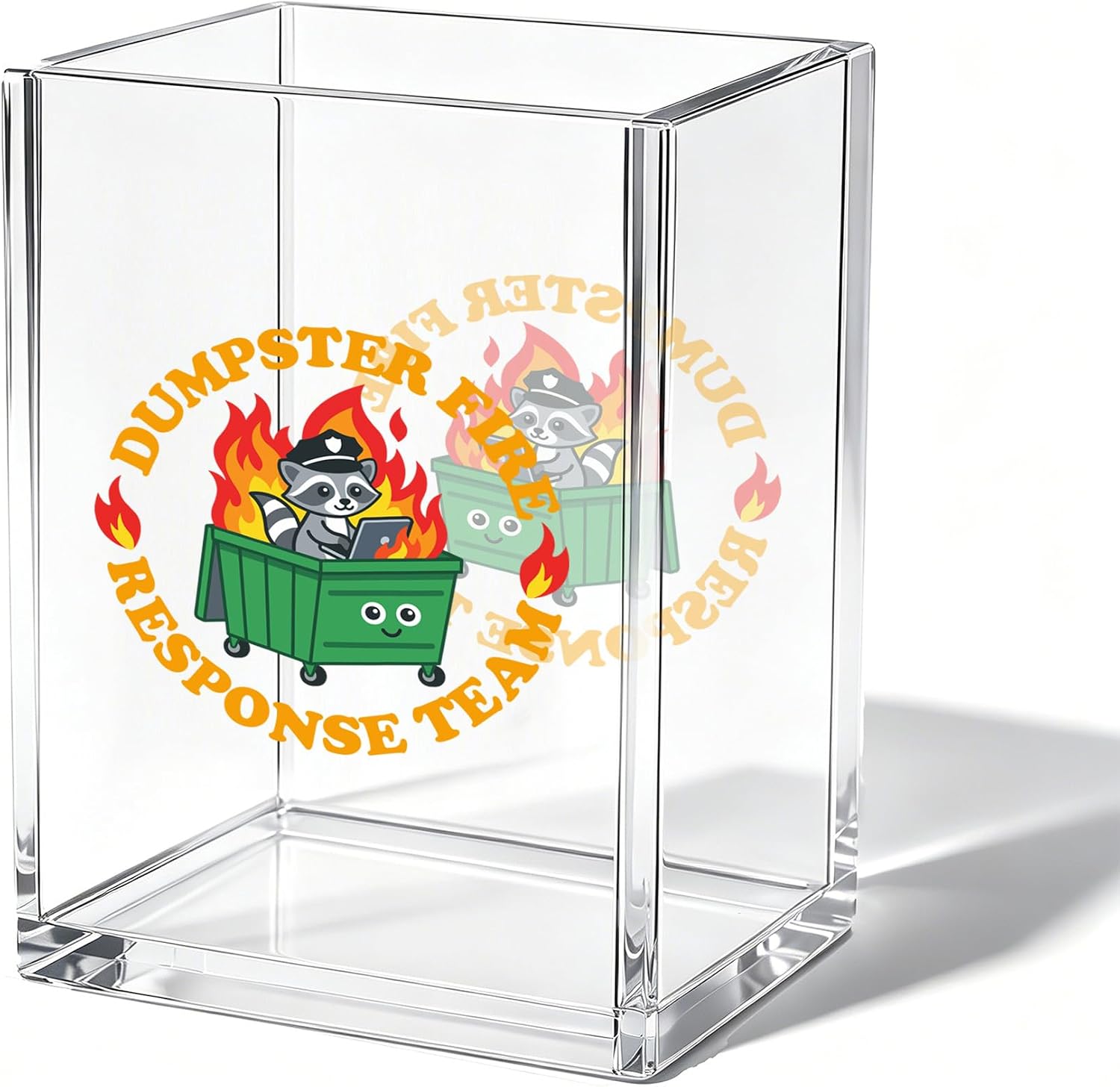 Certified Yebfc Funny Raccoon Dumpster Fire — WeirdThingsToBuy weird find