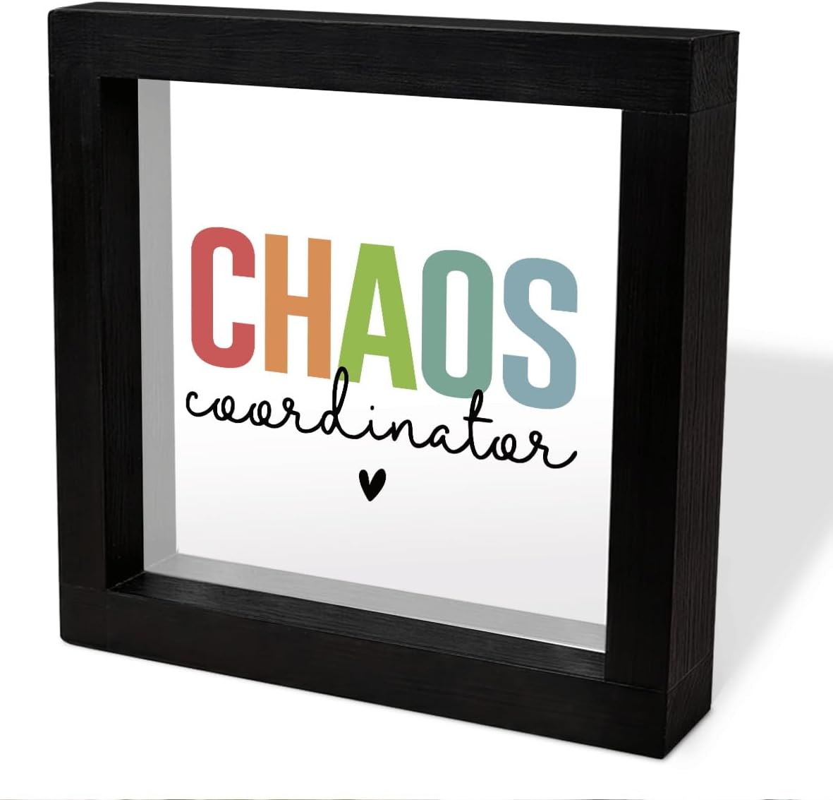 Chaos Coordinator Tabletop Sign Funny — WeirdThingsToBuy weird find