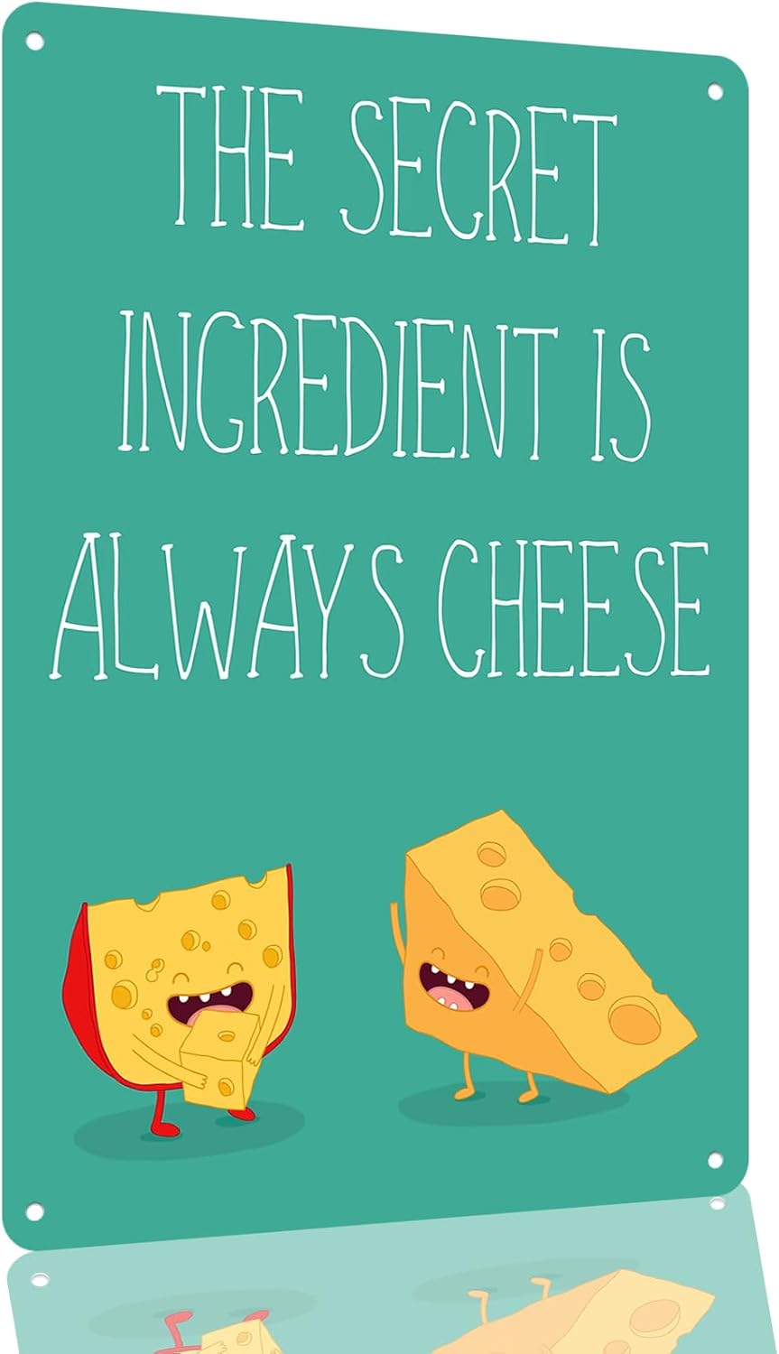 Cheese Lover Funny Kitchen Quote Energy — WeirdThingsToBuy weird find