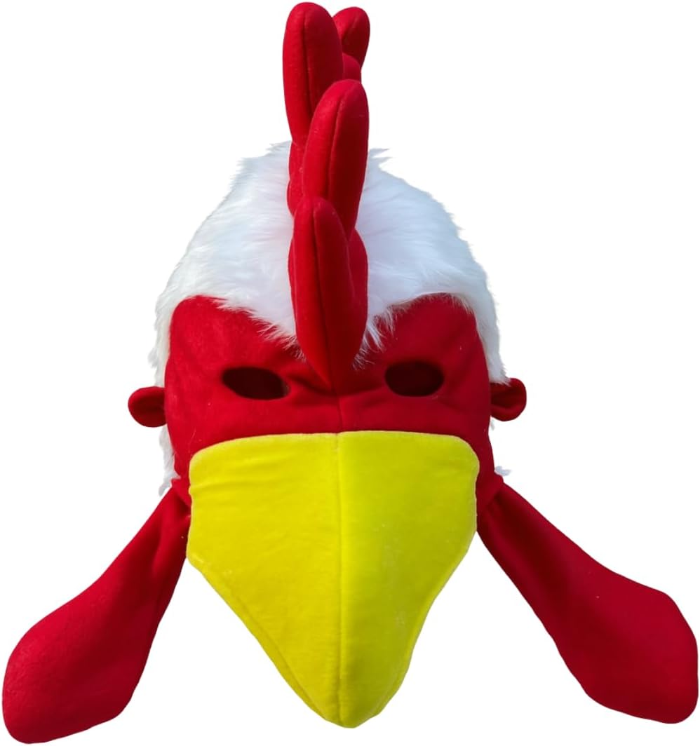 Chicken Plush Hat & Mask Situation — WeirdThingsToBuy weird find