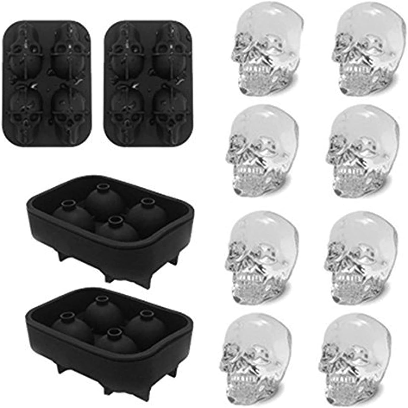 Chiyan 3d Skull Silicone Ice Situation — WeirdThingsToBuy weird find