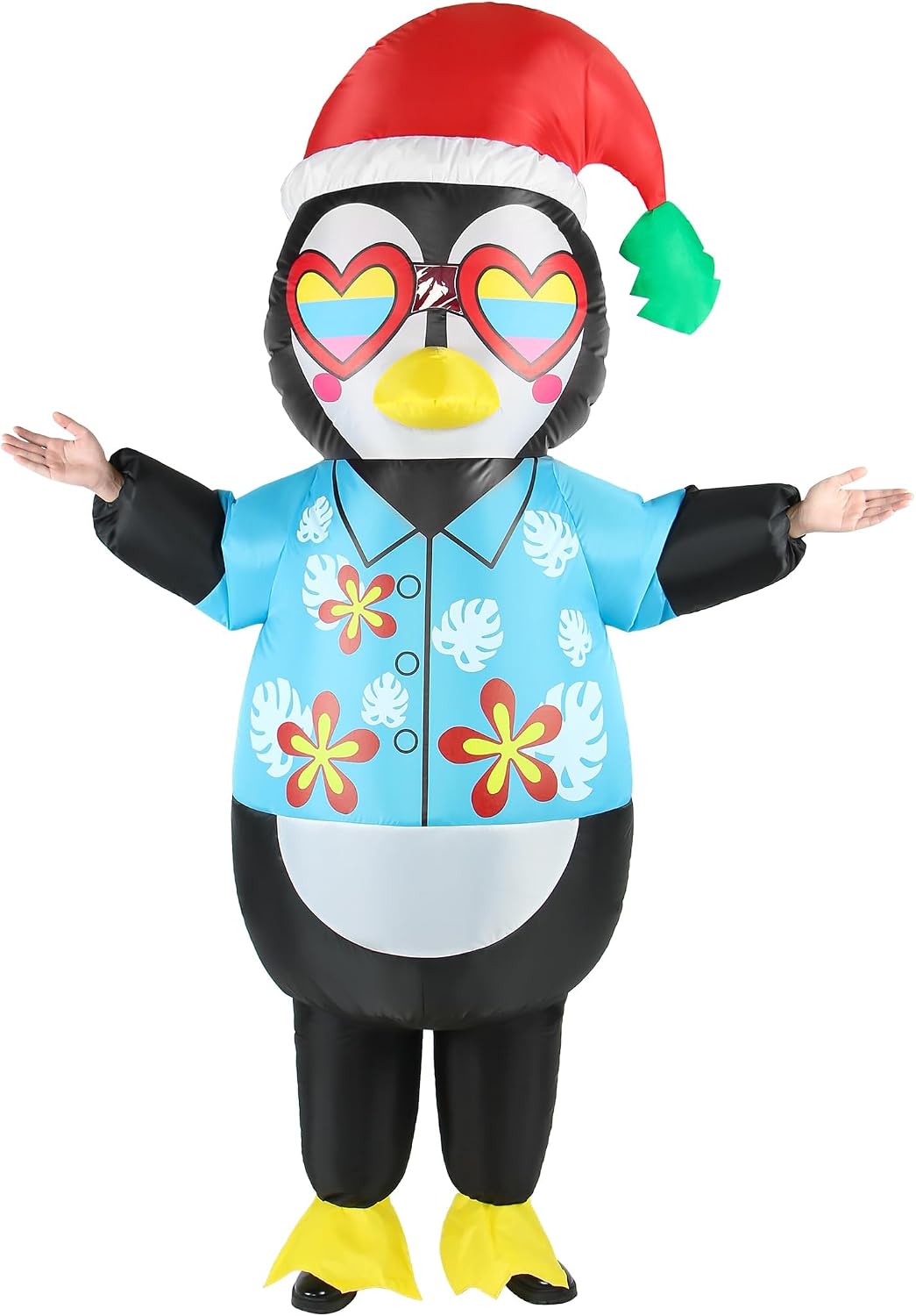 Christmas in July Inflatable Penguin Situation — WeirdThingsToBuy weird find