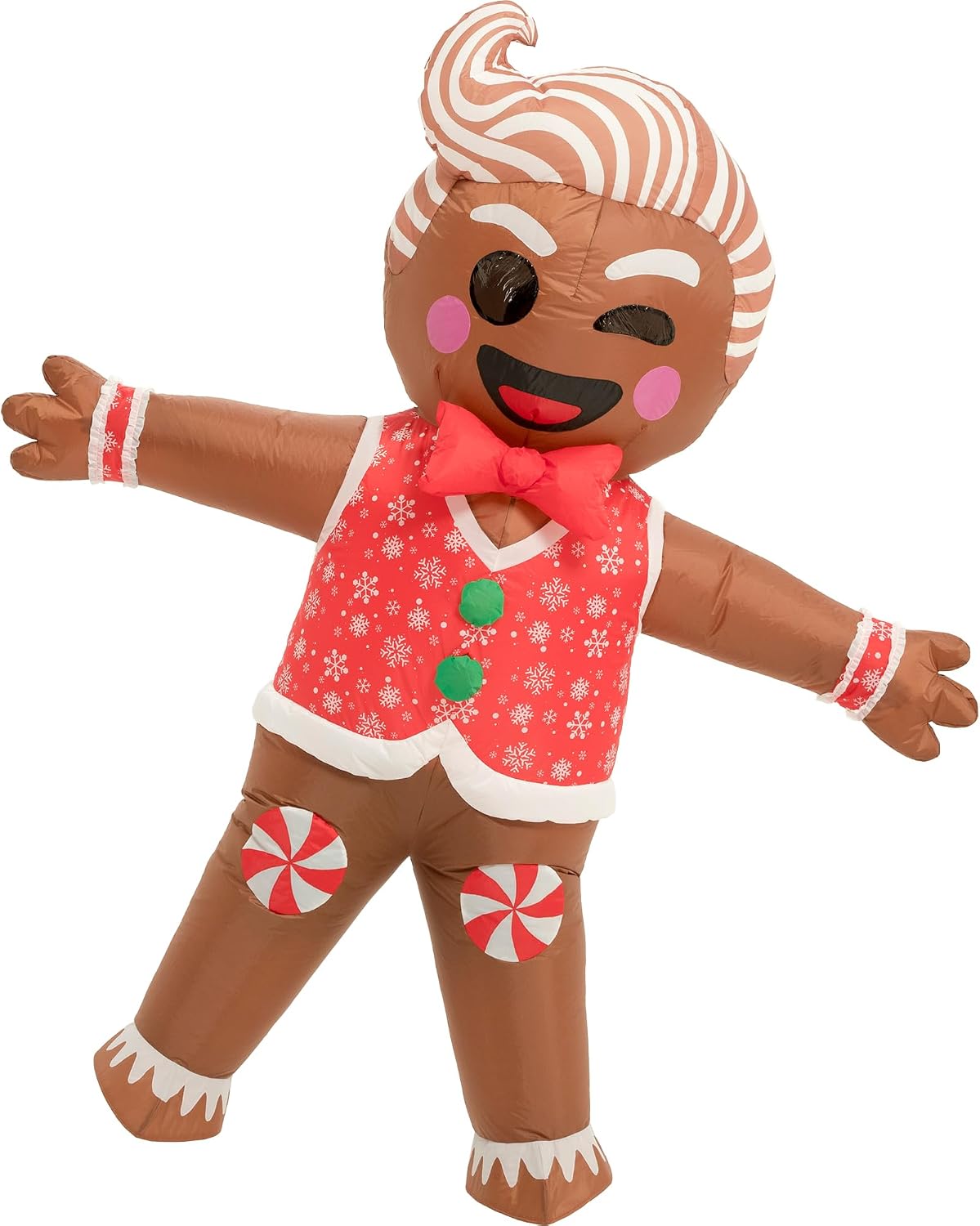 Christmas Inflatable Costume Adult Blow Energy — WeirdThingsToBuy weird find